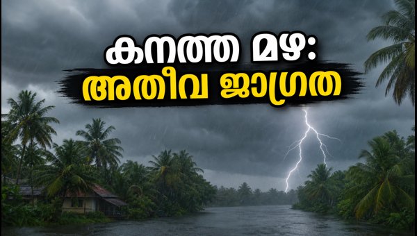 Kerala Weather Update: Heavy Rain and Lightning Alert Issued for Districts Until September 20, 2026