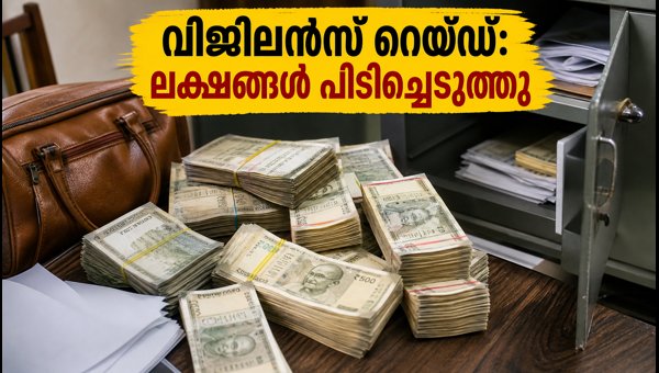 Kochi GST Joint Commissioner Vigilance Raid: Cash Seized in Disproportionate Assets Case