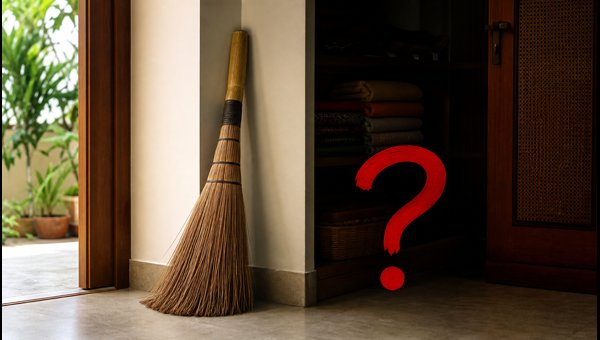 Vastu Tips for Broom Placement at Home 2026: Correct Direction and Rules for Prosperity