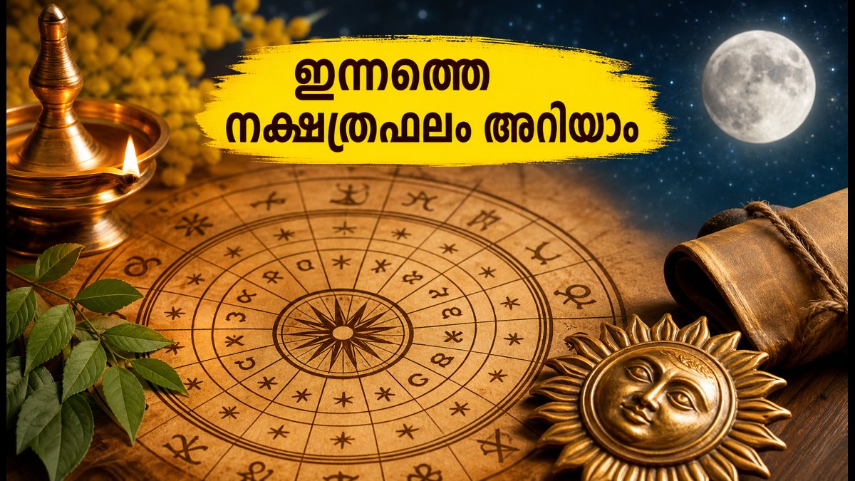 ഒക്ടോബർ 3 നക്ഷത്രഫലം: തിരുവാതിര നക്ഷത്രക്കാർക്ക് ഇന്ന് അനുകൂല സമയം; 27 നക്ഷത്രക്കാരുടെയും സമ്പൂർണ്ണ ഫലങ്ങൾ അറിയാം