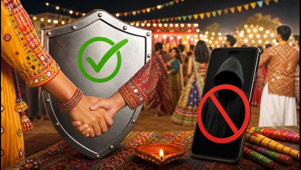 Navratri Garba 2026: Couple Entry Rules, Consent Etiquette, and Safety Tips to Avoid Scams Navratri Garba 2026: Couple Entry Rules, Consent Etiquette, and Safety Tips to Avoid Scams
