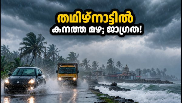 Tamil Nadu Heavy Rain Alert: Travel Advisory for Malayalis and Weather Updates (October 2026)
