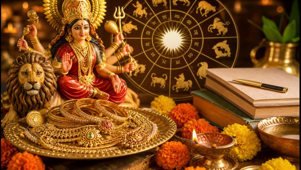 Vijayadashami 2026: Best Zodiac Signs for Gold Buying, Vidyarambham, and Career Success Guide