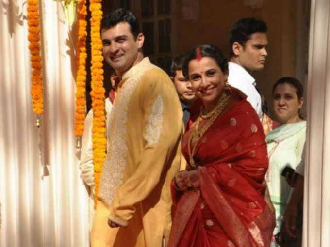 Vidya Balan Wedding Saree