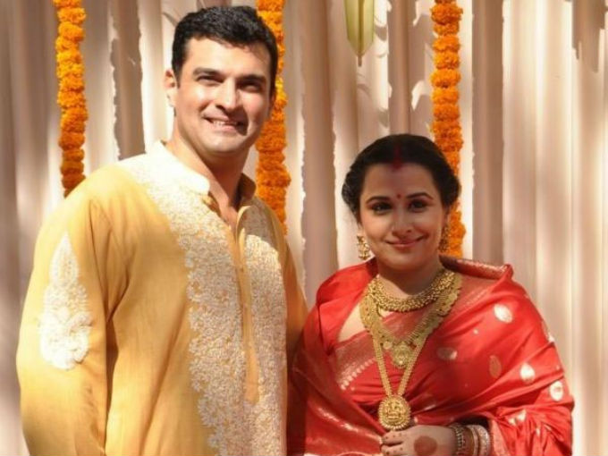 Vidya Balan Wedding Saree