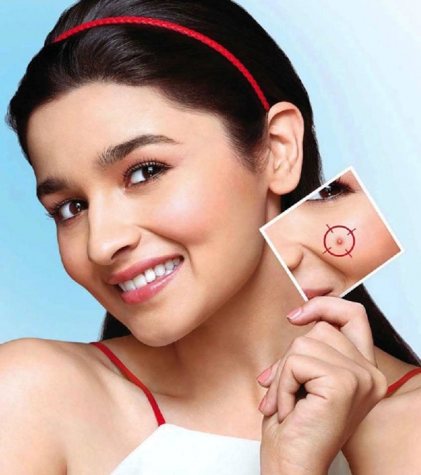 Alia Bhatt photoshoot for Garnier Pure Active ad
