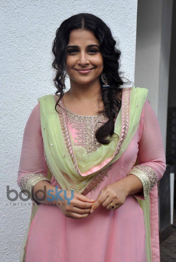 Vidya Balan at Bobby Jasoos Trailor Launch