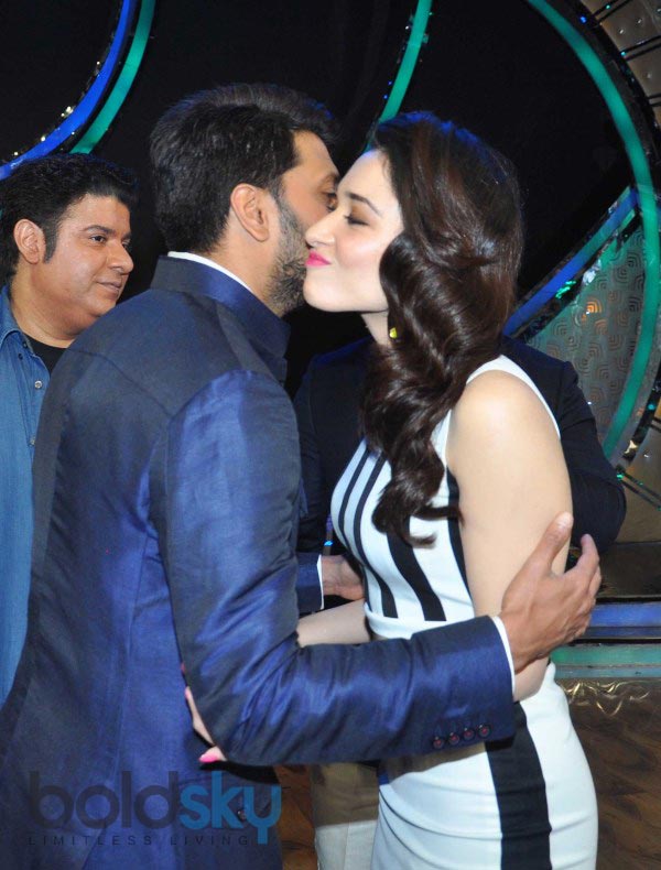 Humshakals cast at sets of DID Little Master