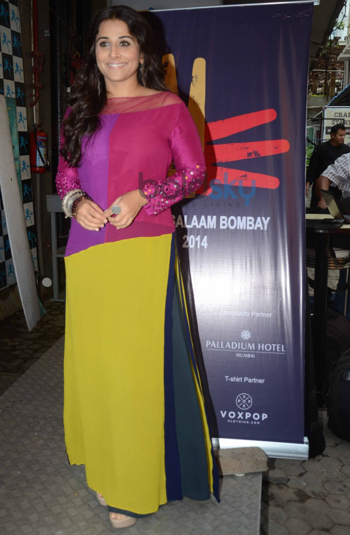Vidya Balan Attends Charity Music Concert
