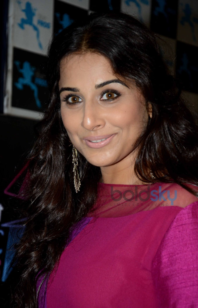 Vidya Balan Attends Charity Music Concert