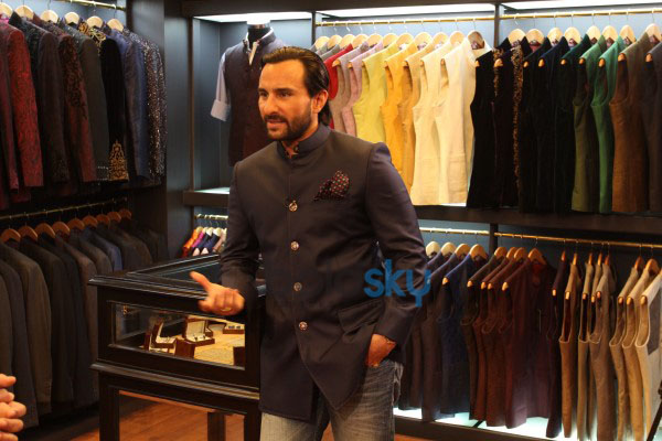 Saif Ali Khan Unveils Raghavendra Rathores Mens Jewellery - Boldsky