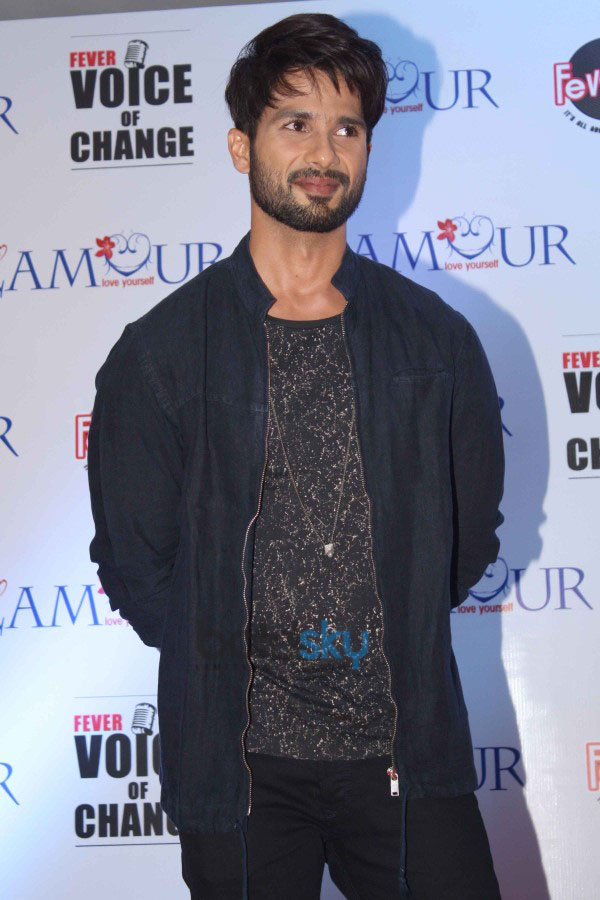 Shahid And Shraddha At Fever Voice Of Change Event