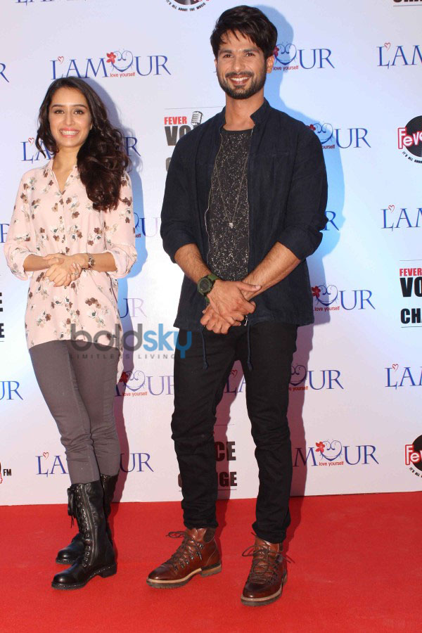 Shahid And Shraddha At Fever Voice Of Change Event