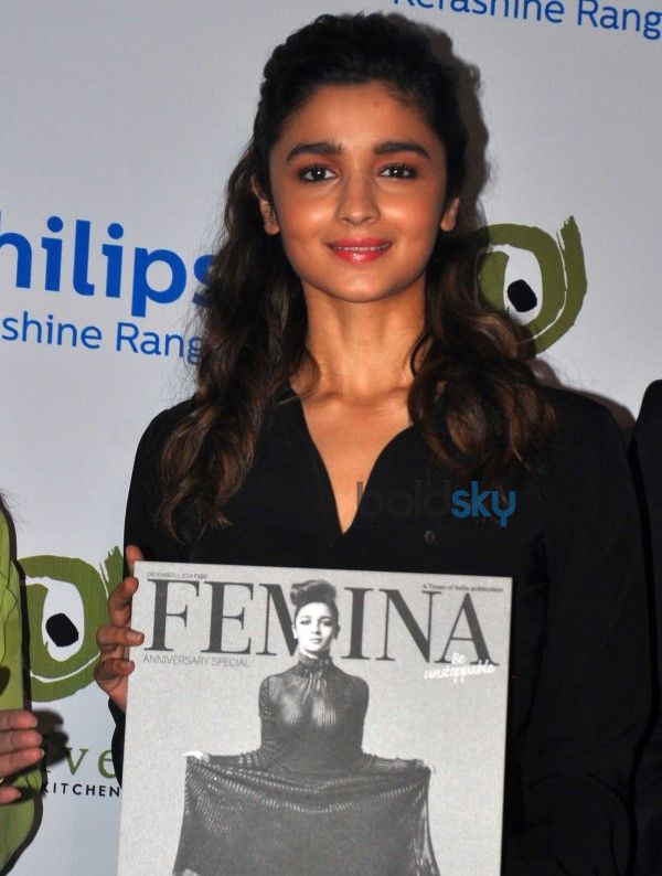 Alia Bhatt Launches Femina Magazine's 55th Anniversary Issue