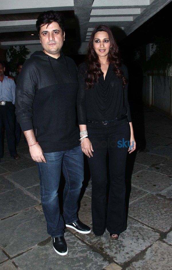 Sonali Bendre And Goldie Behl Wedding Anniversary Celebrations