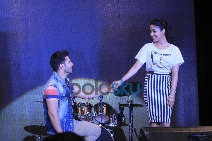 Varun Dhawan At National College's Cutting Chai Festival