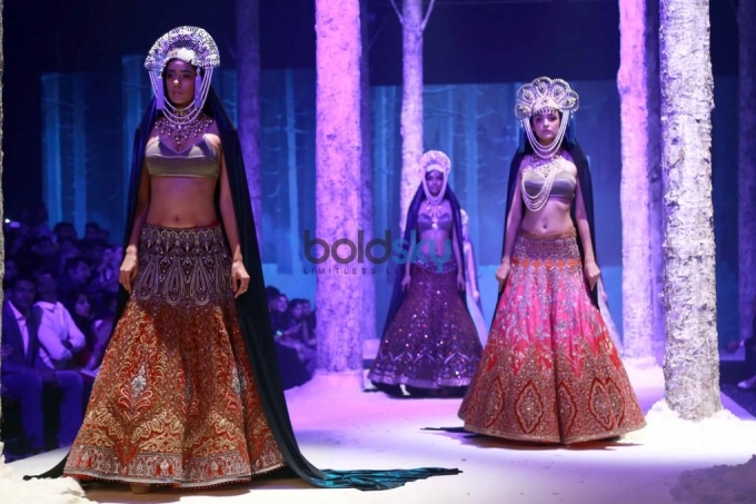 Designer JJ Valaya Show At IBFW 2015