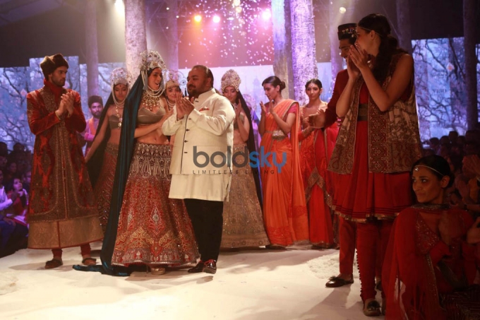 Designer JJ Valaya Show At IBFW 2015
