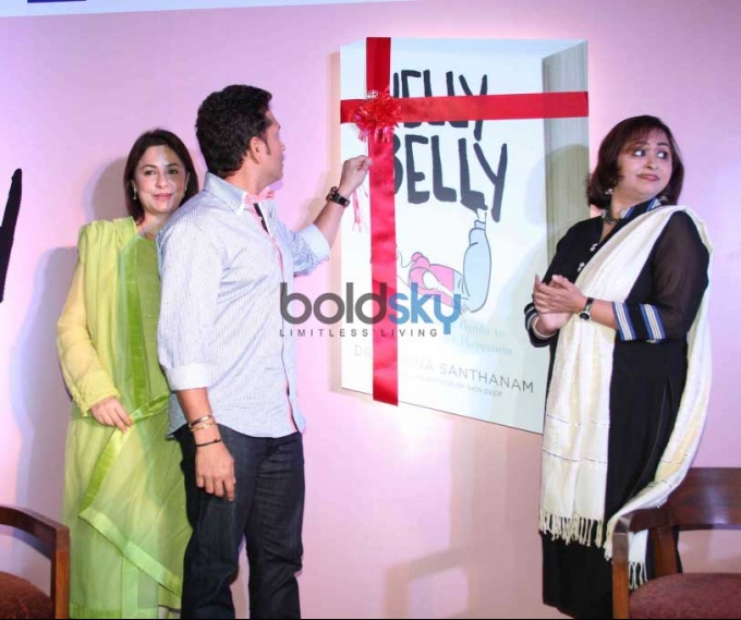 Sachin Tendulkar Launches Dr Aparna Santhanam Book Jelly Belly