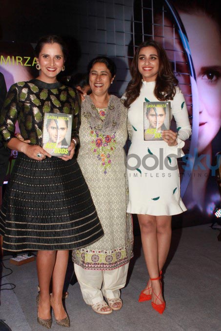 Parineeti Chopra And Sania Mirza At Launch Of Book Ace Against Odds
