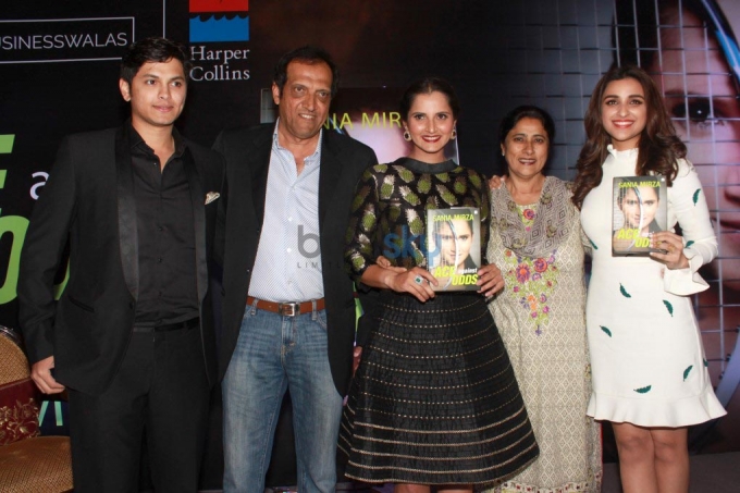 Parineeti Chopra And Sania Mirza At Launch Of Book Ace Against Odds
