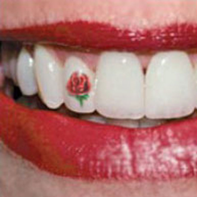 Cool Teeth Tattoo Images And Pictures!