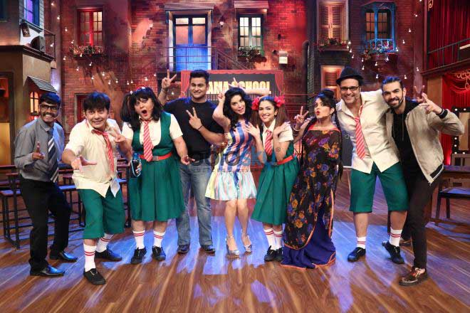 Sunny Leone On The Sets Of Drama Company