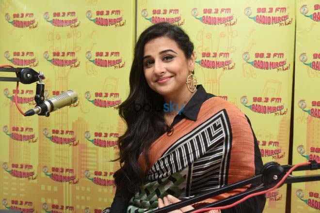Vidya Balan At Radio Mirchi Tumhari Sulu