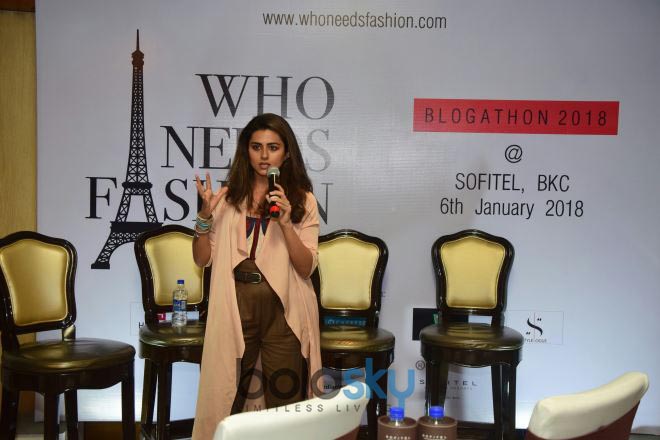 Riddhi dogra At 'Who Needs Fashion' Event