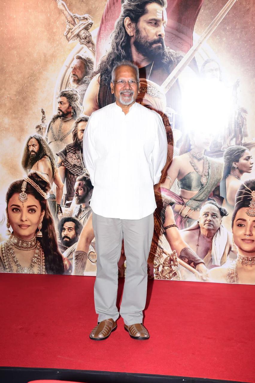 Aishwarya Rai Bachchan, AR Rahman and star cast of PS-1 snapped at press conference in Mumbai