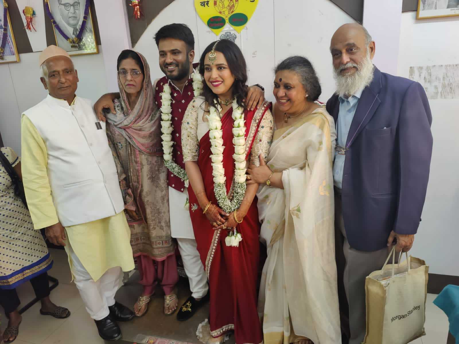 Actress Swara Bhaskar Marries Political Activist Fahad Ahmad, See Pics!