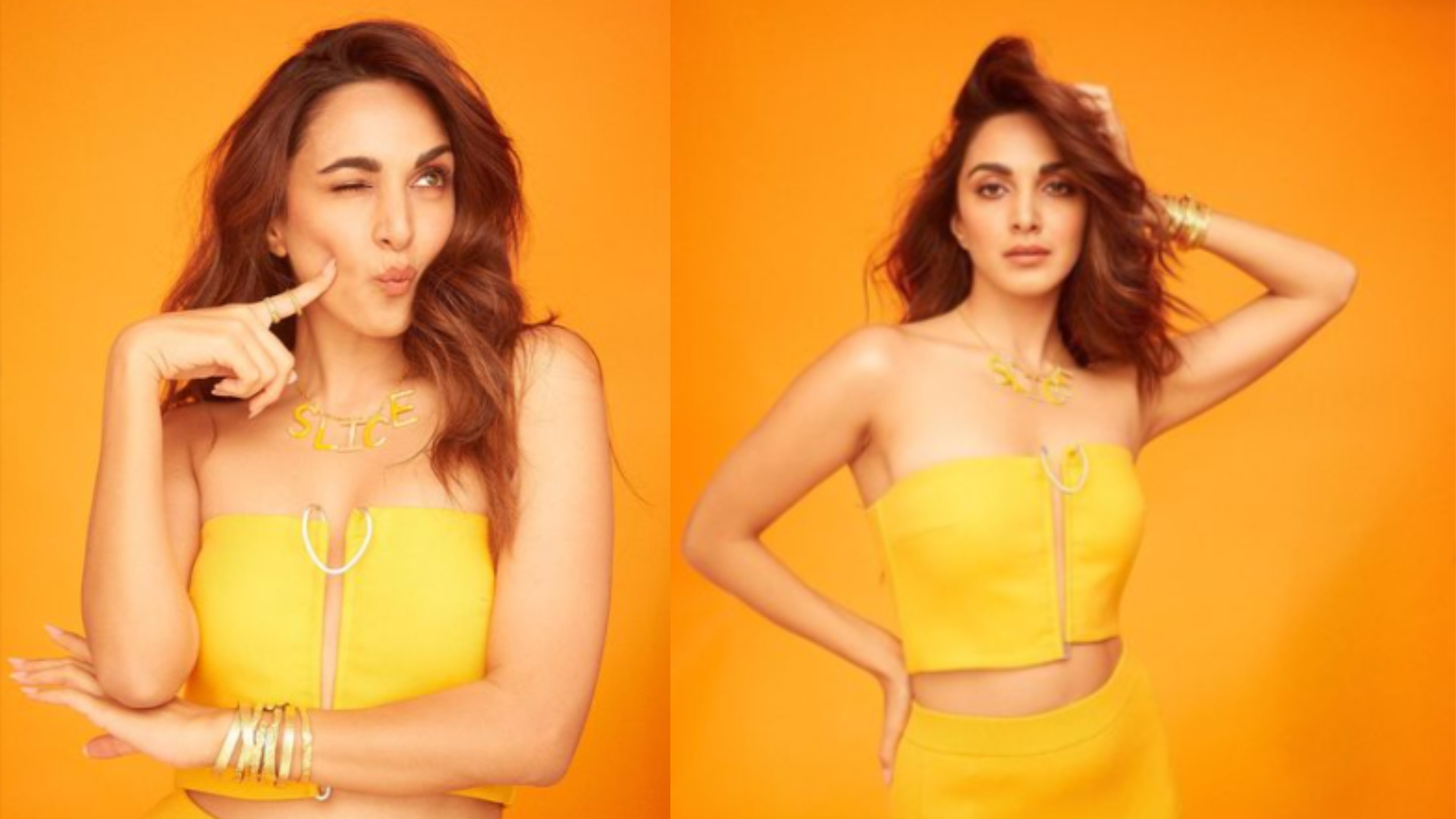 Bollywood Actress Kiara Advani Looks Like Summer In Yellow Cord Set. See Pics!