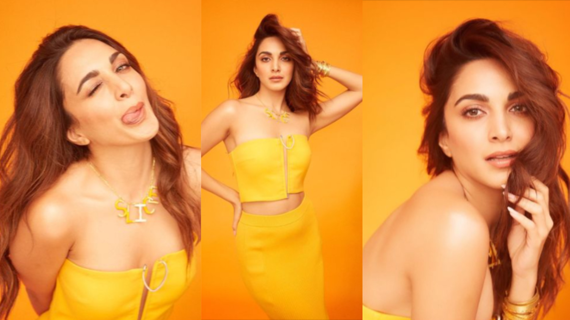 Bollywood Actress Kiara Advani Looks Like Summer In Yellow Cord Set. See Pics!