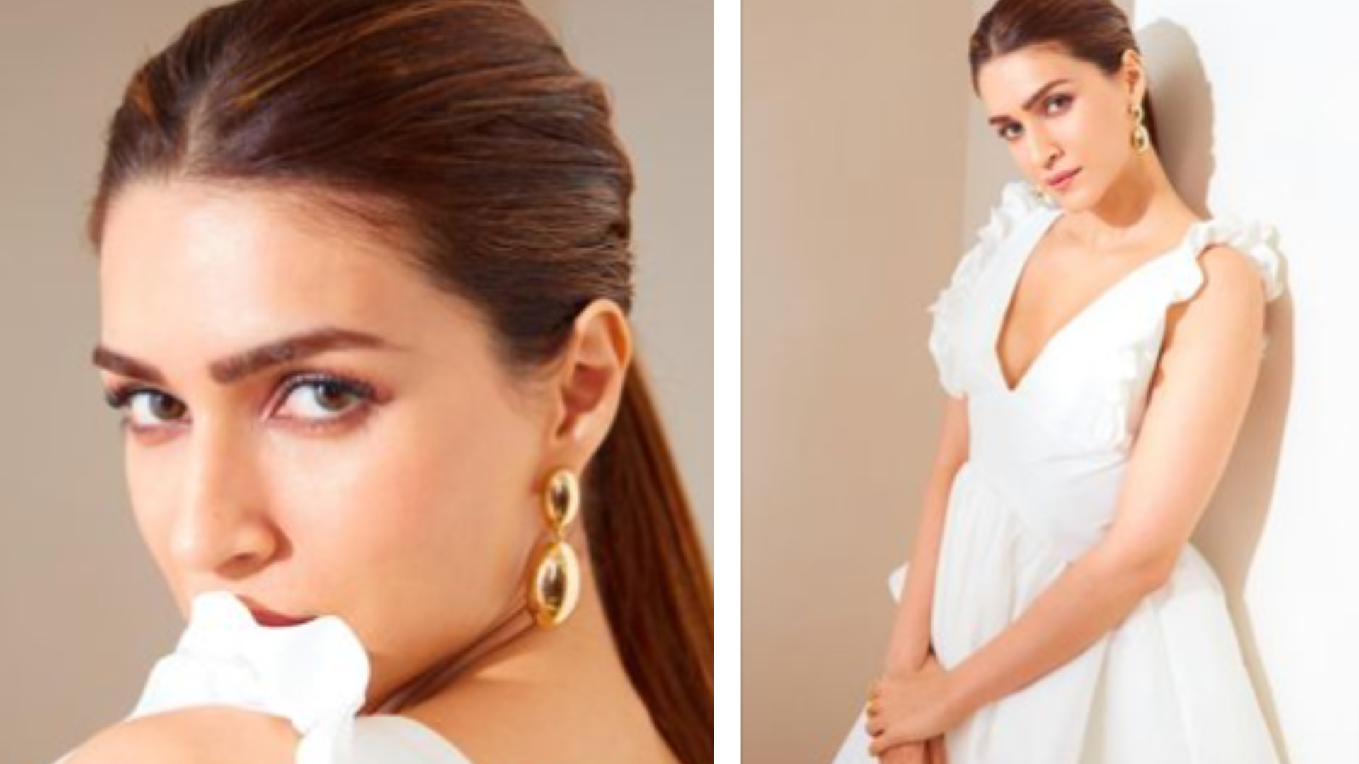 Kriti Sanon Sizzles In Black And White Outfits, Shares Pics On Instagram