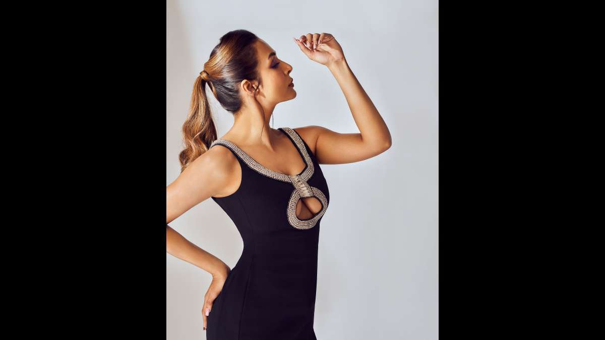 Malaika Arora Looks Remarkable In A Rhinestone Cut Out Cocktail Dress. See Pics!