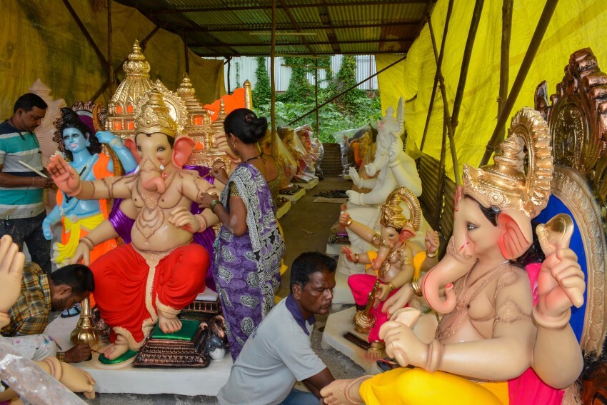 From Artisans to Devotees: India's Preparation for Ganesh Festival 2023
