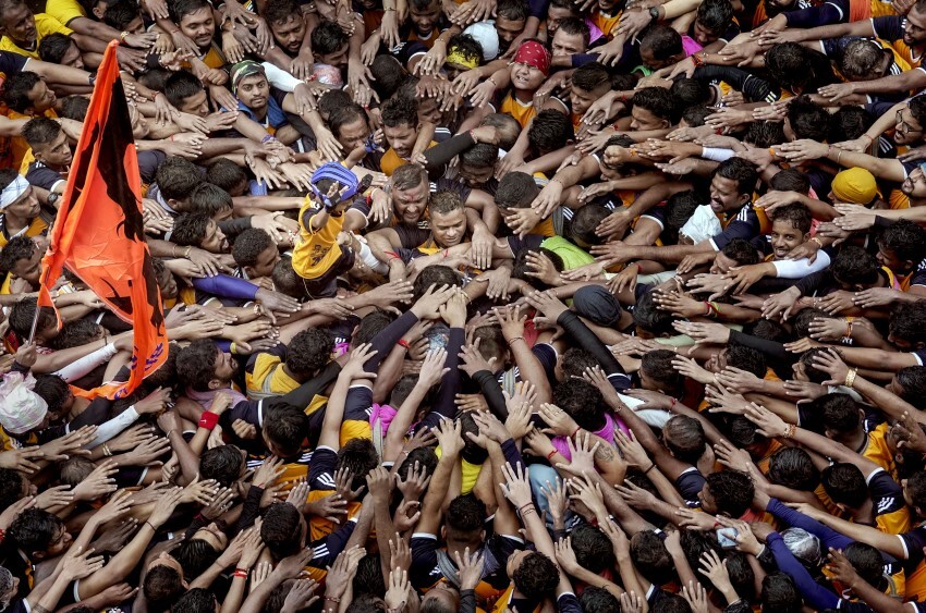 Krishna Janmashtami 2023: Dahi Handi Festivities Captured In Pics