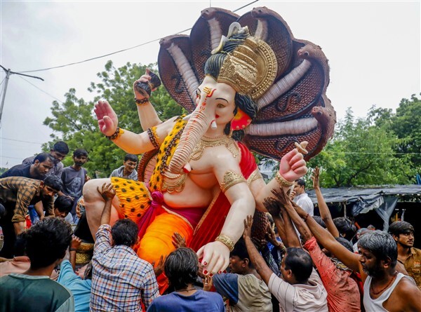 Magnificent Ganesh Murtis From Mandals Across India