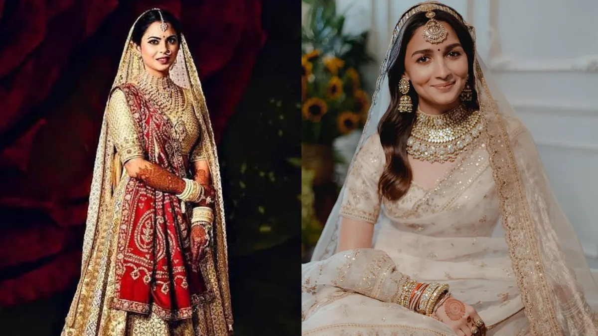 7 Most Expensive Lehengas Of Celebrity Brides And Their Jaw Dropping Prices
