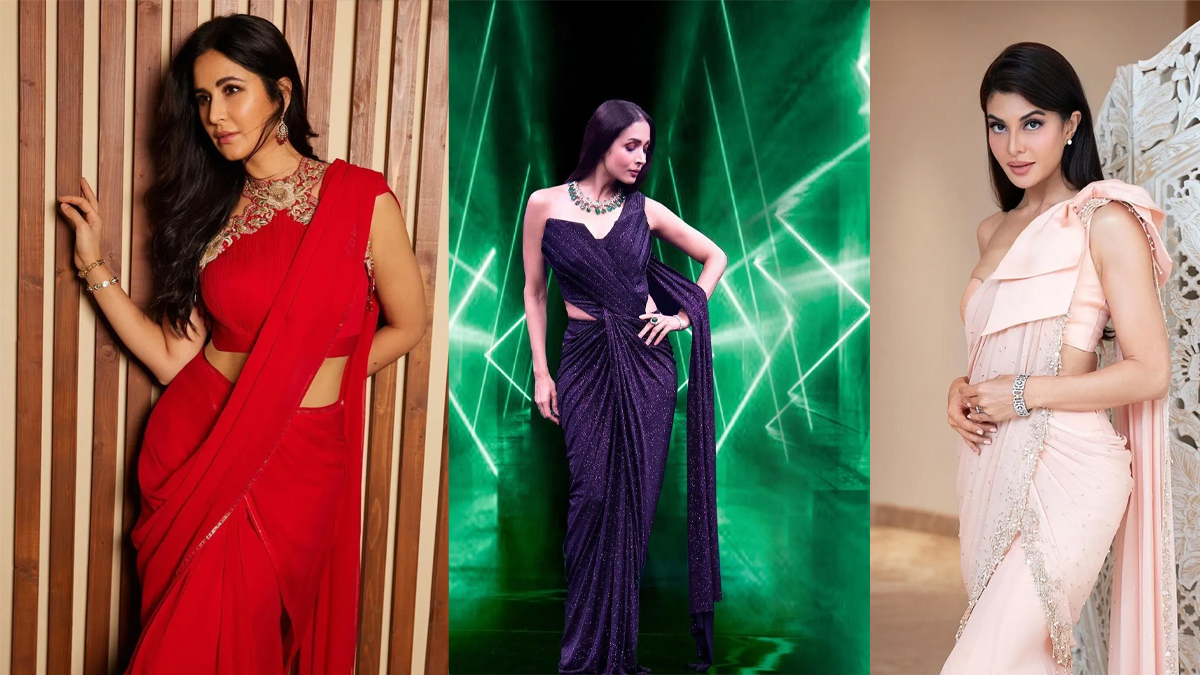 Actresses  Unconventional Saree Looks, Which You Should Follow