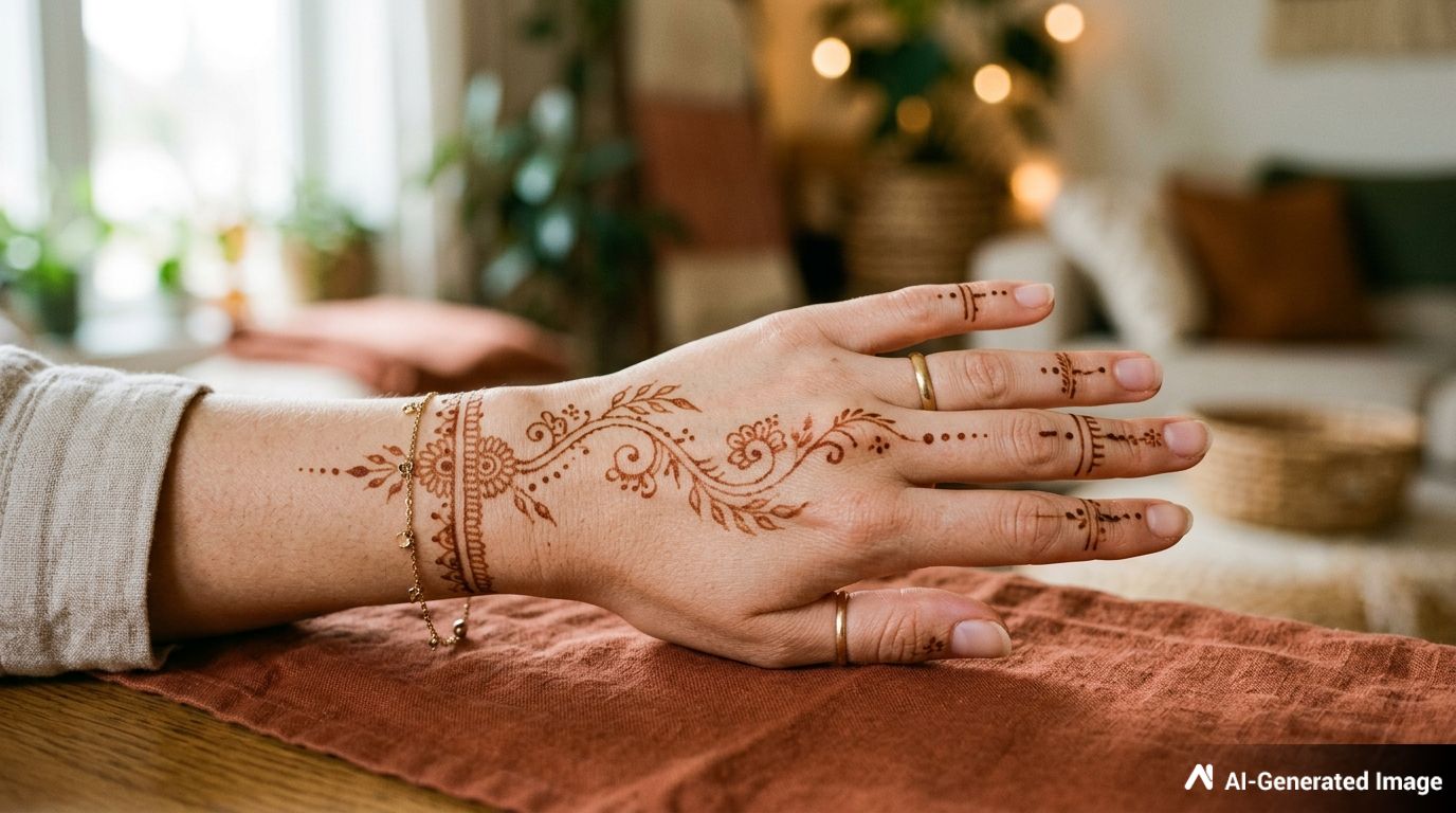 Best Simple Mehndi Design​