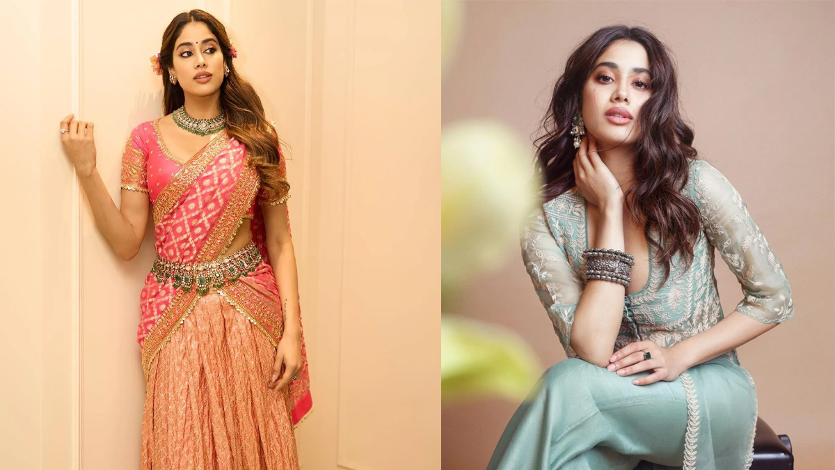 Happy Birthday Janhvi Kapoor: Her South Indian Wardrobe Is A Fine Blend Of Grace And Glamour, Save Her Style!