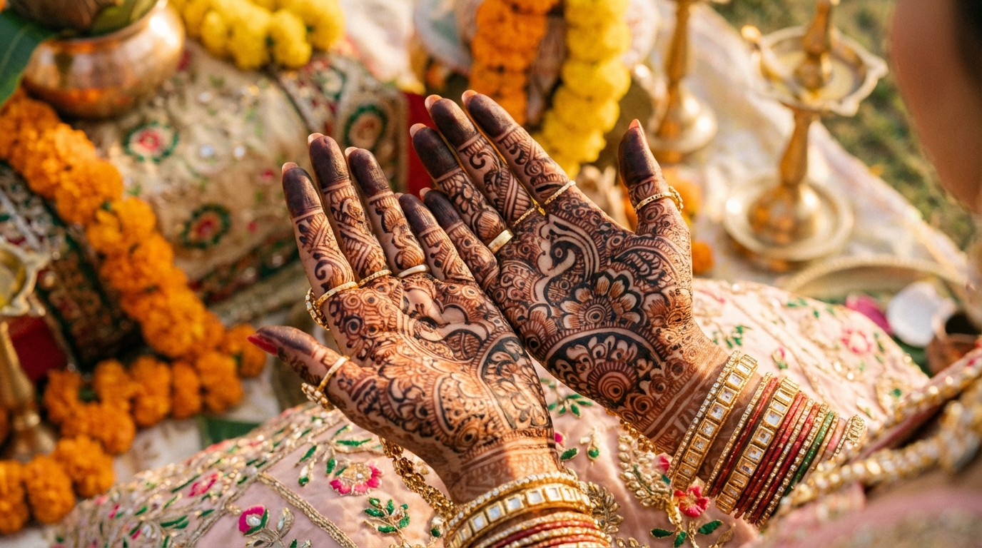 Marriage Mehndi Design