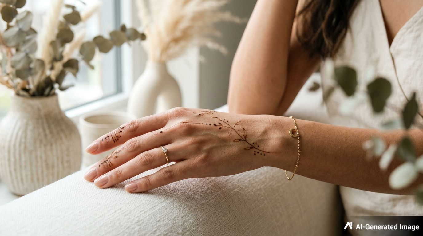 Minimal Mehndi Designs