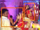 மணமேடையில் அநாகரீகமாக நடந்துக் கொண்ட ஆணை பளாரென அறைந்த மணமகள் - (வீடியோ)
