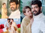 காதலருடன் கேரள புடவையில் ரொமான்டிக்காக ஓணம் கொண்டாடிய நயன்தாரா!