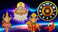 5 ஆண்டுகளுக்கு பின் விருச்சிகத்தில் உருவாகியுள்ள திரிகிரக யோகத்தால் அதிர்ஷ்டம் பெறும் ராசிக்காரர்கள்!