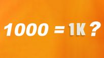1000 ஏன் பொதுவாக T-க்கு பதிலாக 'K' எழுத்தால் குறிக்கப்படுகிறது தெரியுமா? இதுக்கு பின்னாடி இவ்ளோ காரணம் இருக்கா