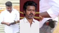 Puducherry Vijay meeting: Tamil nadu man went to the meeting with hist Gun 