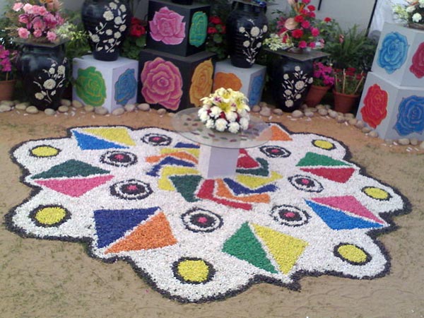 ஸ்டைலிஸ் ரங்கோலி